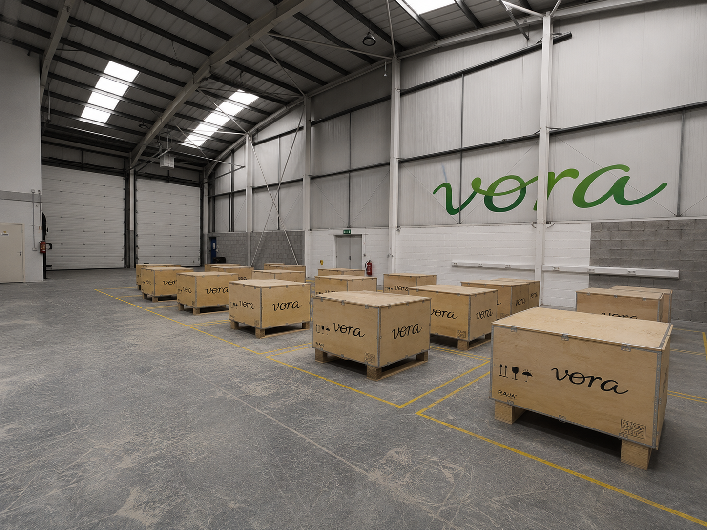 Inside a VORA nationwide processing depot